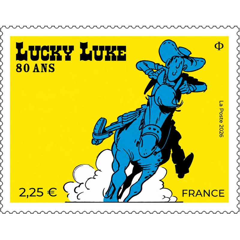 2026 LUCKY LUKE 80 ANS