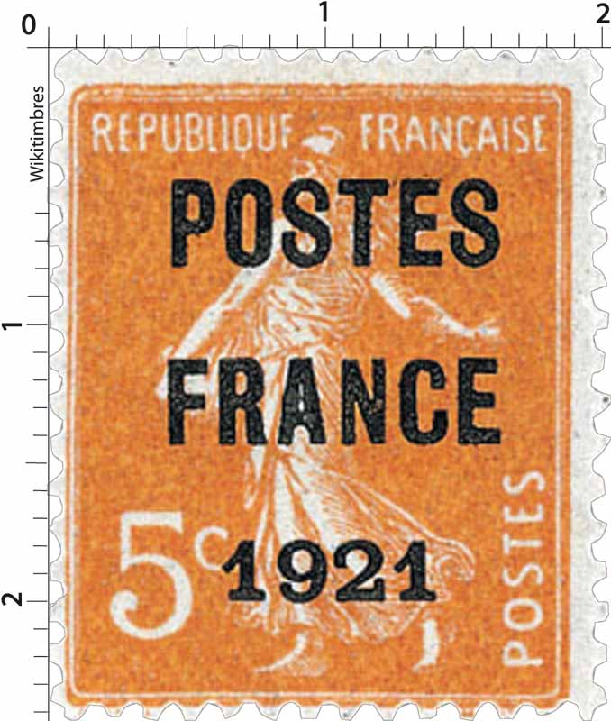 1921 POSTES FRANCE