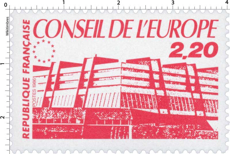1986 CONSEIL DE L'EUROPE