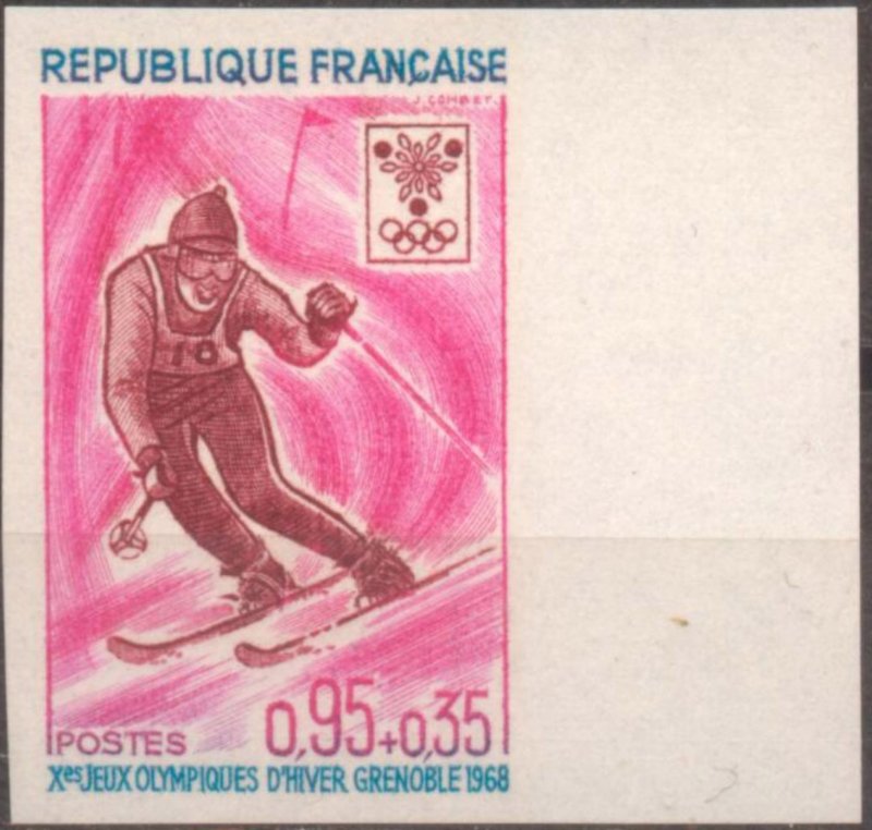 25 Timbres Collection Sur Le Thème Des Sports D'Hiver - Ski, Hockey Sur Glace, Bobsleigh - Motifs Variés