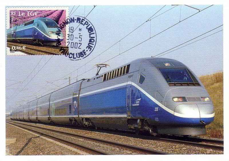 1 Timbre de Collection Neuf N° 3475 Train TGV France 2002