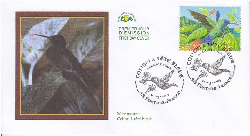 Oiseaux Colibri Guinée Timbrés 2953 