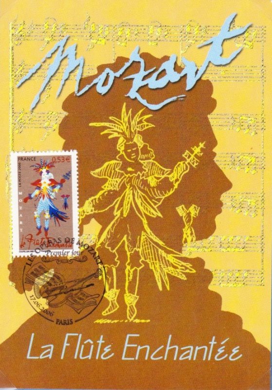 Timbre 2006 La Flûte Enchantée WikiTimbres