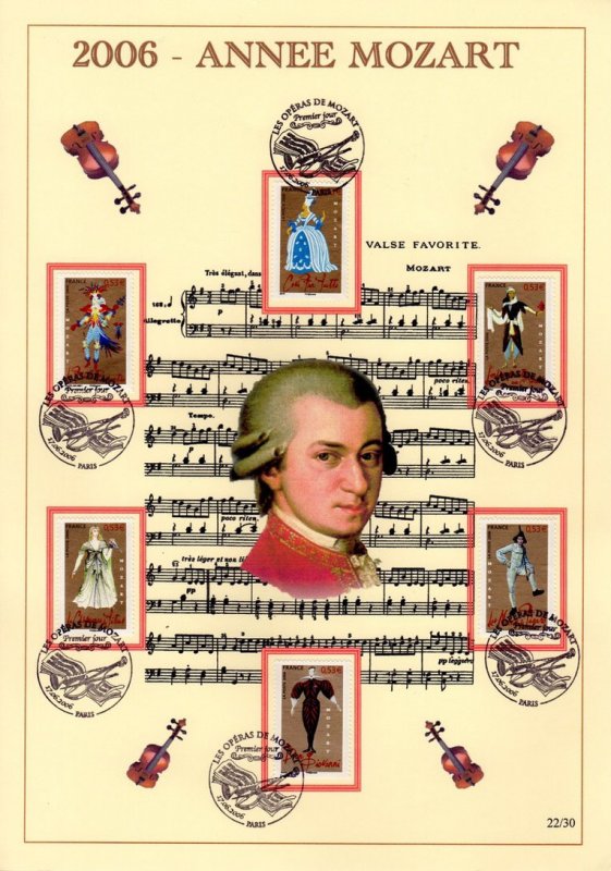 Timbre 2006 La Flûte Enchantée WikiTimbres